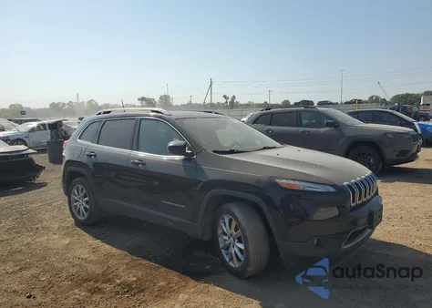 2017 Jeep Cherokee Limited из США, поврежденный, VIN 1C4PJLDB8HD232858